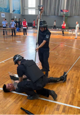 筑牢安全防線，技能閃耀賽場